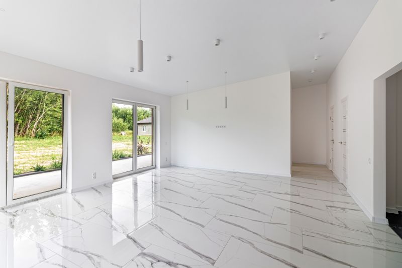 Marble Tile Floor Installation detail