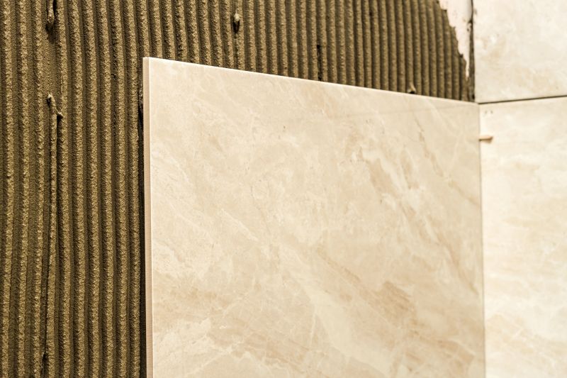 Porcelain Tile Installation detail