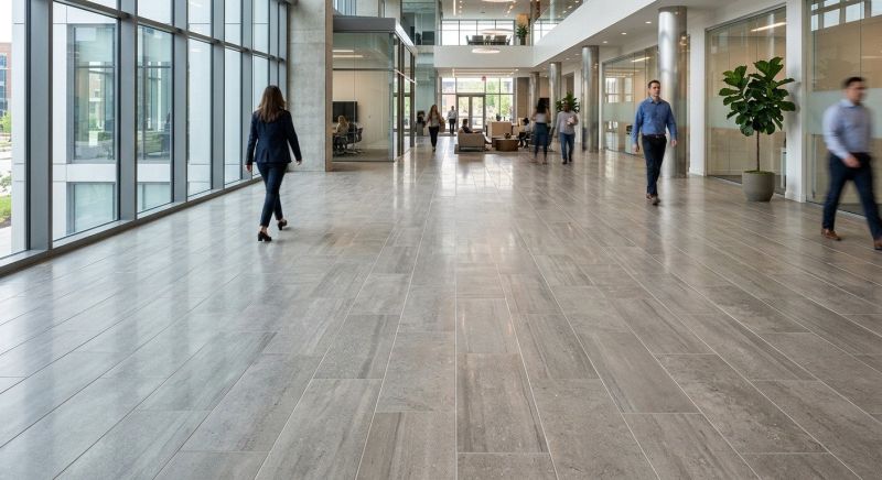 Commercial Tiling Service project example