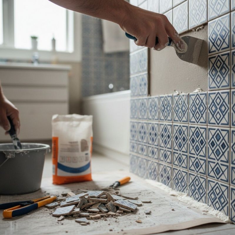 Kitchen Tile Repair